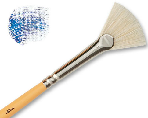 Raphael D'Artigny White Bristle Long-Handle Brushes